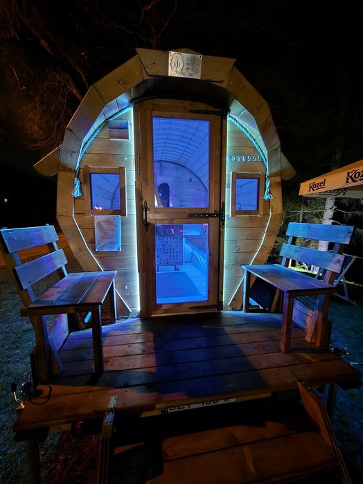 Sauna mobilna ogrodowa 200x300