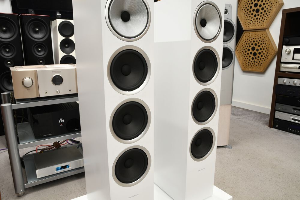 kolumny podłogowe stereo B&W Bowers&Wilkins 702 S2  Myślenice zamiana