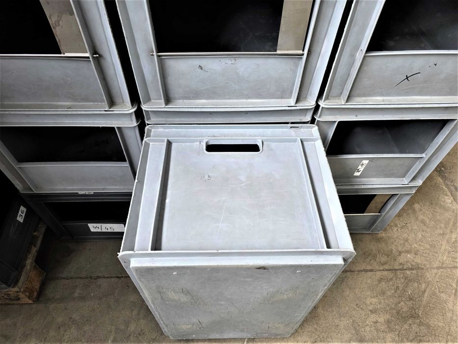 Pojemnik Plastikowy Kuweta Skrzynka Kosz Magazynowy Warsztatowy Regał