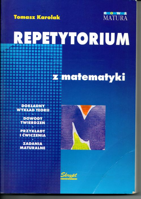 Repetytorium z matematyki Tomasz Karolak - Matura