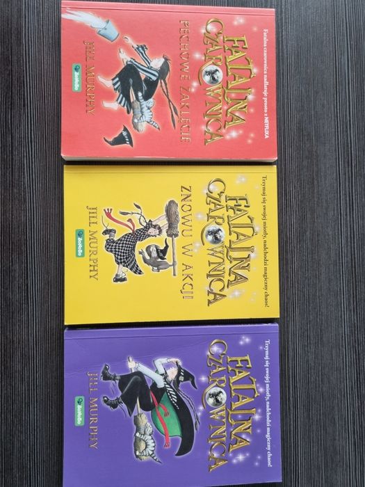 Jill Murphy, Fatalna czarownica, 3 tomy. Zapraszam