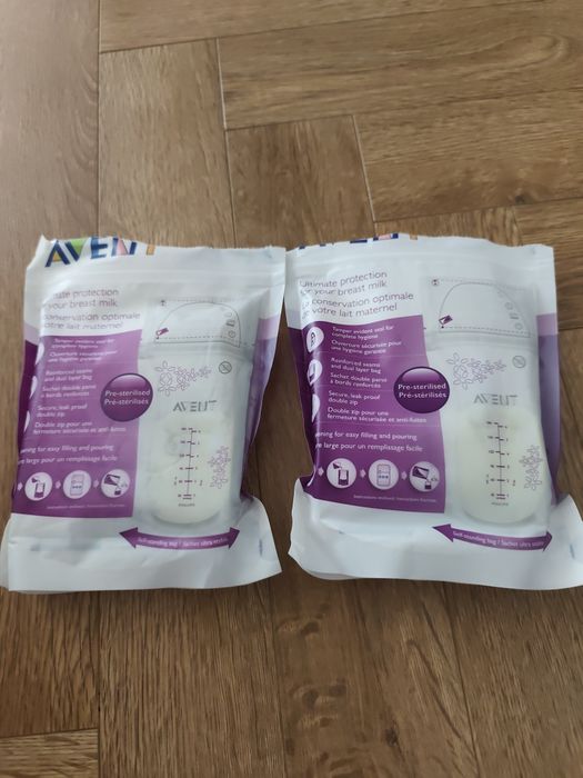 Torebki woreczki na pokarm mleko Philips Avent 29 sztuk