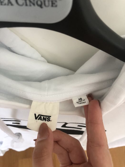 sweat vans tamanho XS