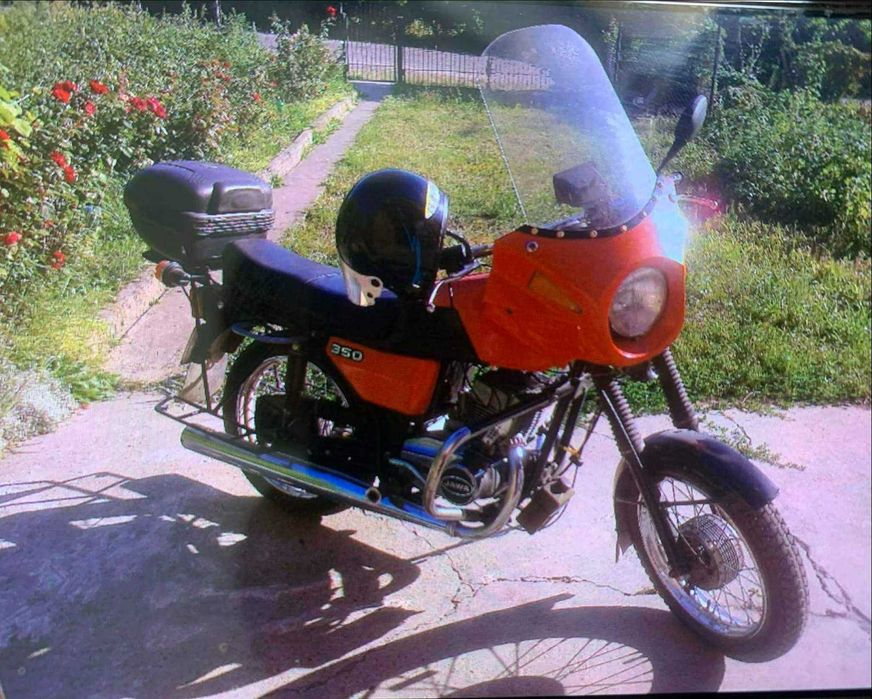 Jawa 350 з коляскою
