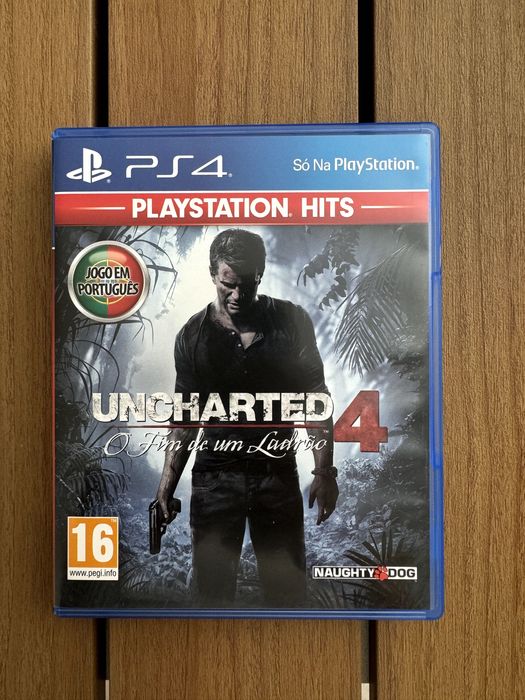 Uncharted 4 - O Fim de um Ladrão PS4