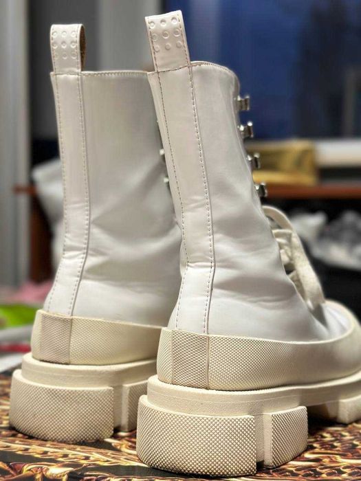 Both ботинки женские белые 39р кожа