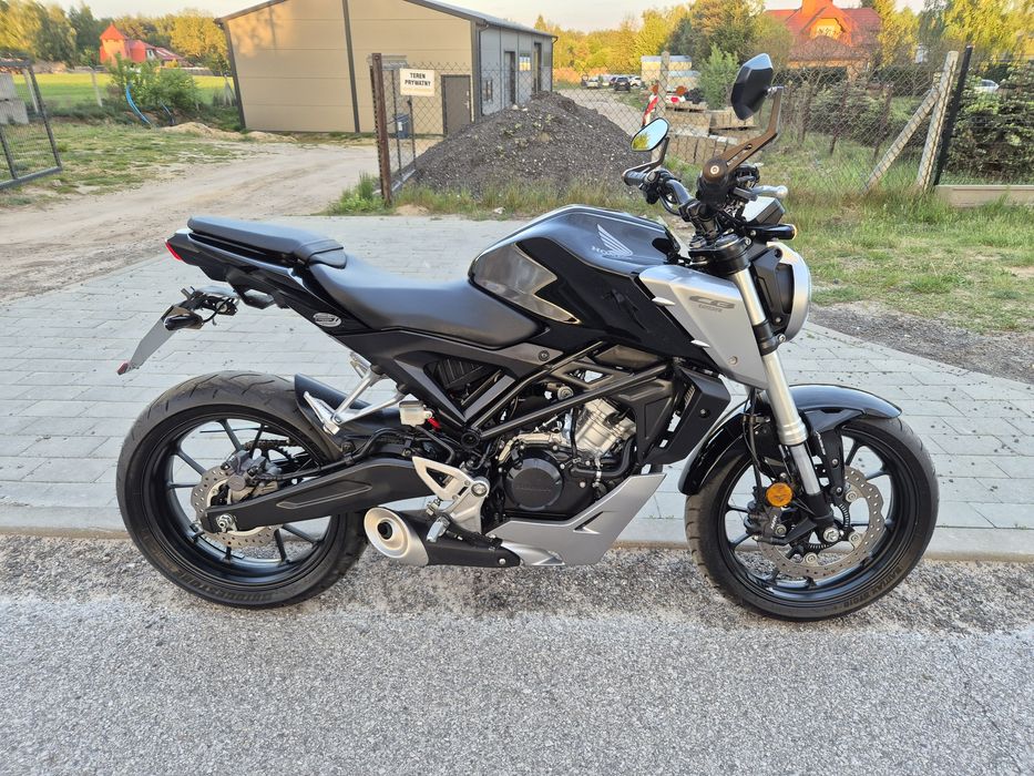 Honda CB 125R 2018r ABS JC79 sprowadzony 17 tys km, cb125r cbr