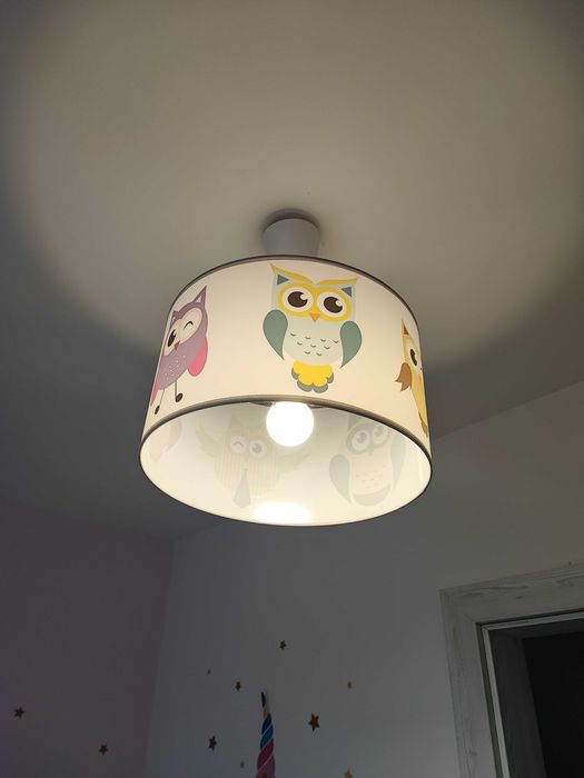 Lampa wisząca sufitowa sowy