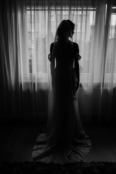 Suknia ślubna "rybka"