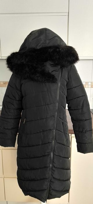 Carry Casual 38 - 40 S / M damski płaszcz zimowy z kapturem