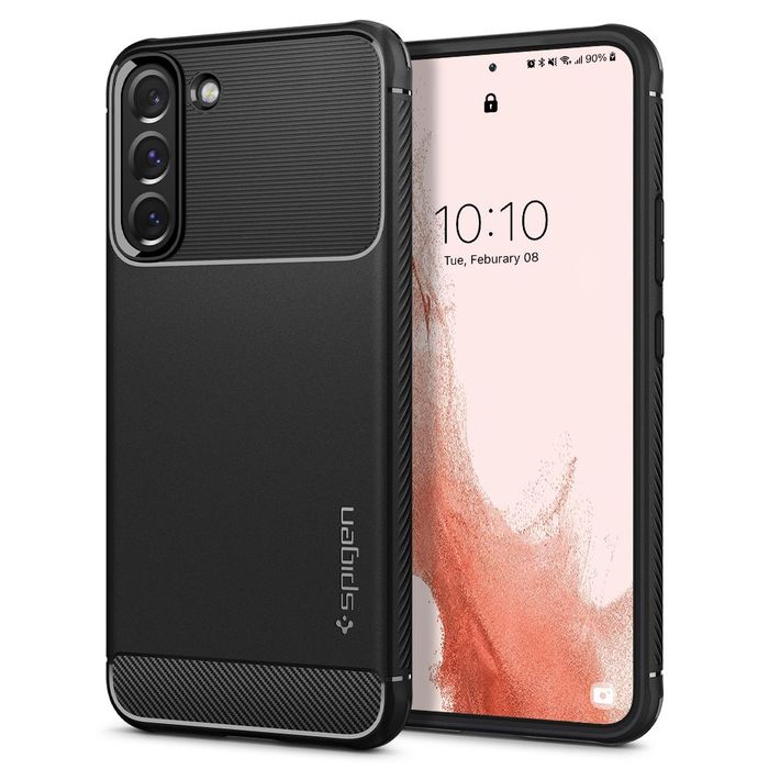 Spigen rugged armor Galaxy S22 matte black