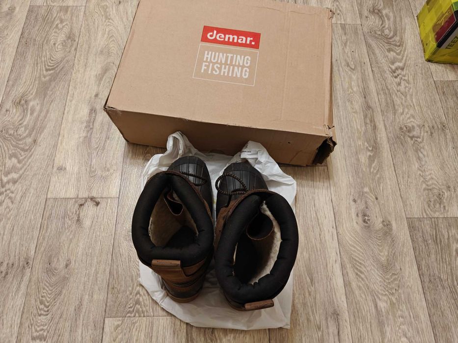 Оригінальні зимові чоботи Demar Caribou PRO - Olive Brown
