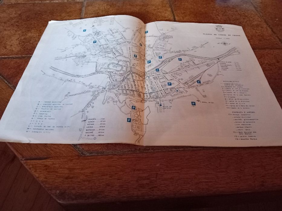 Tomar, Programa festa tabuleiros de 1981 (antigo e raro)