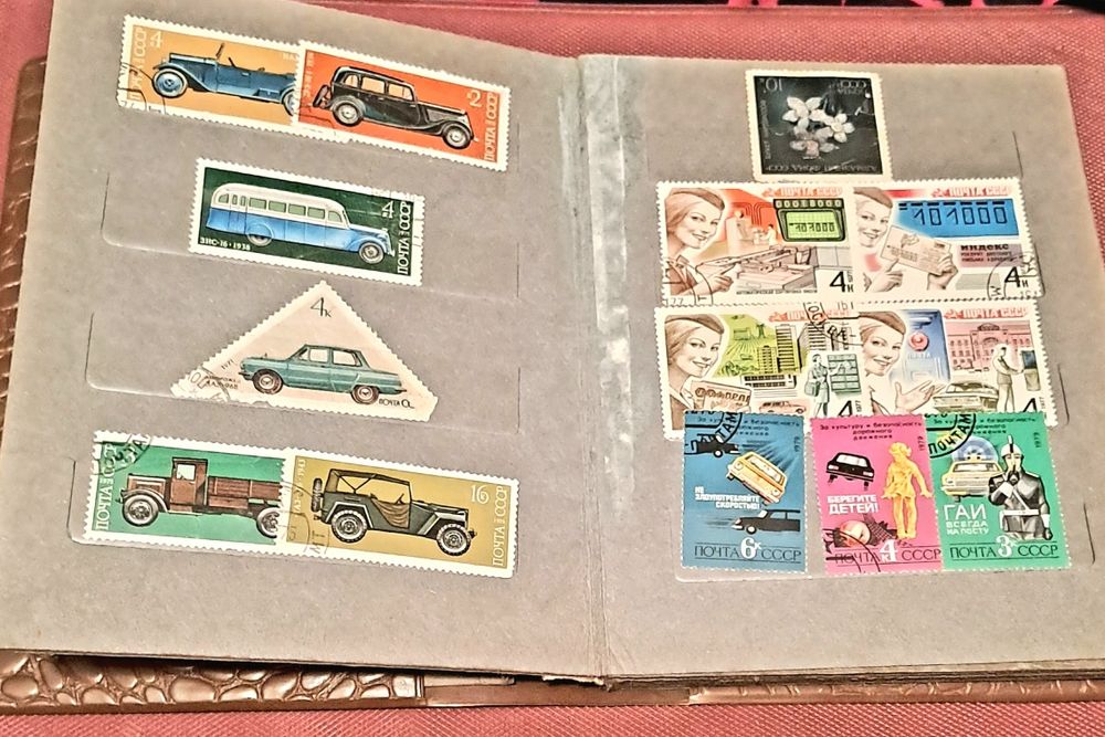 Альбом с марками СССР