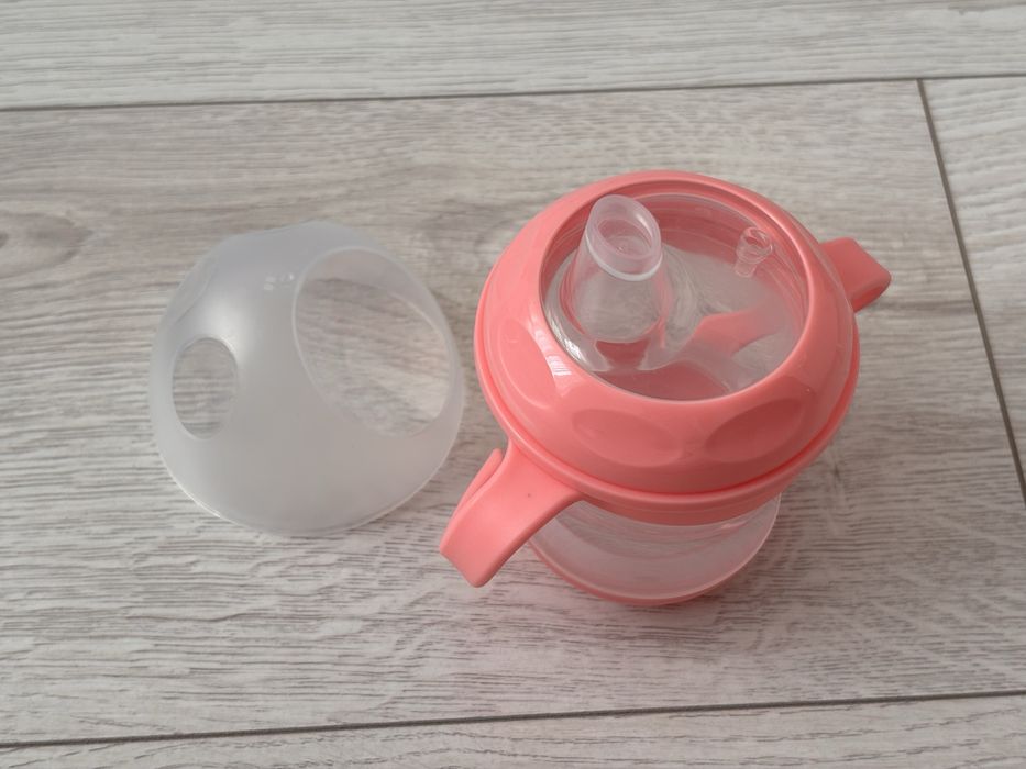 Набір дитячого посуду + 2 пляшечки