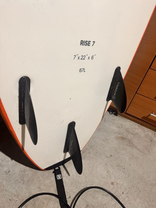 Prancha de surf+capa+ fato