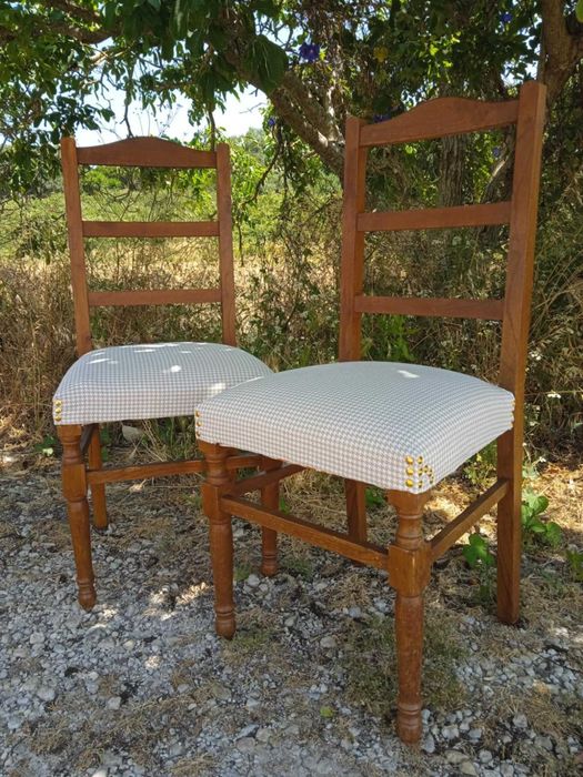 Cadeiras vintage renovadas