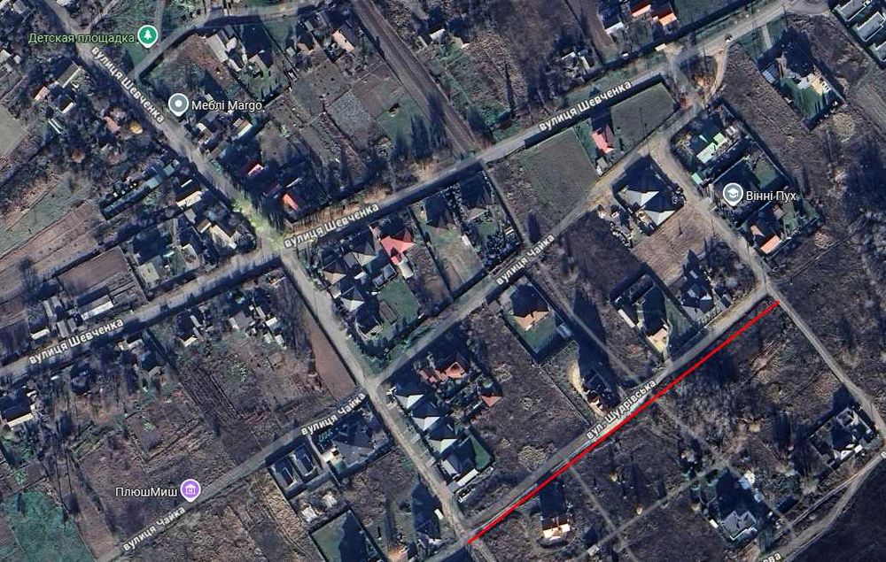 Ділянка 15 соток під будівництво у с. Шевченкове по вул. Шудрівська