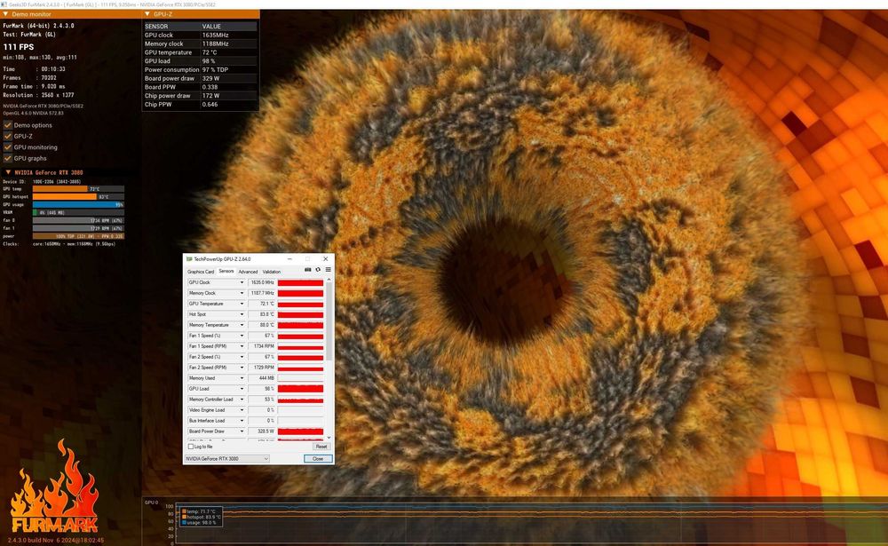 Видеокарта EVGA RTX 3080 XC3 ULTRA GAMING 10Gb