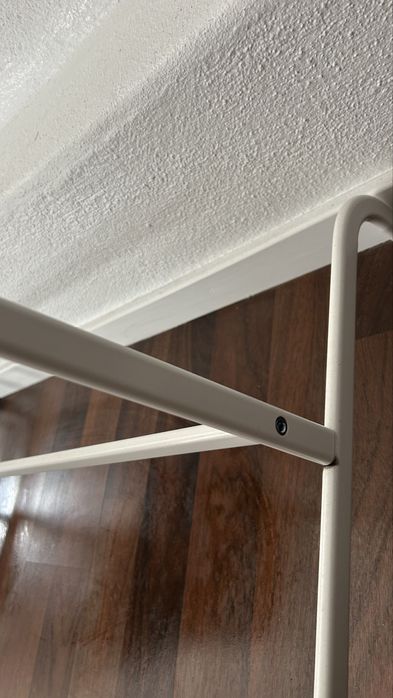 Suporte para cabides BRANCO