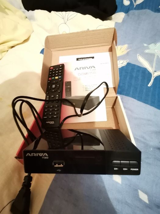 Ferguson Ariva T30 DVB-T2 H.265 HEVC dekoder tuner sprawny mało używan