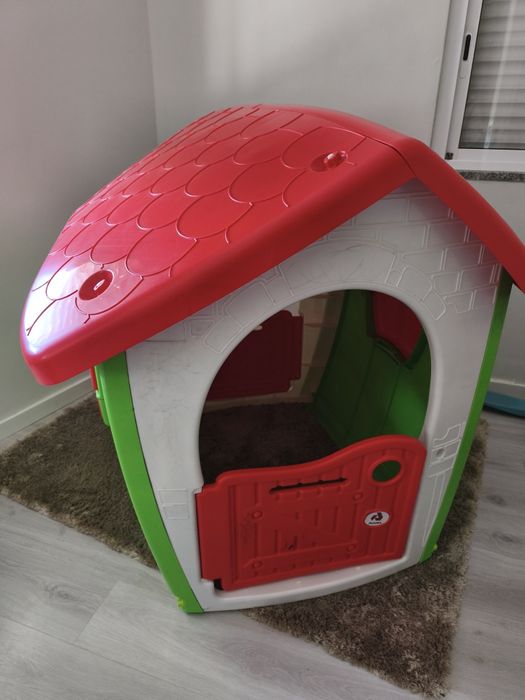 Casa PVC de brincar interior ou exterior c/nova