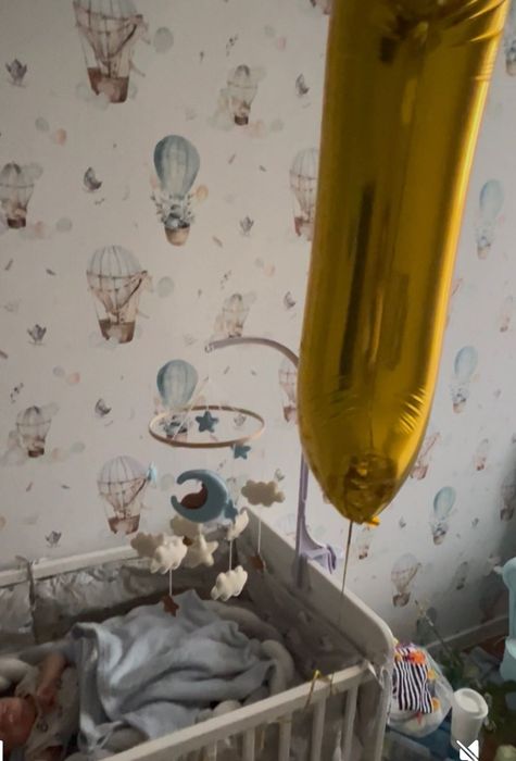 Piękna karuzela dziecięca misie handmade