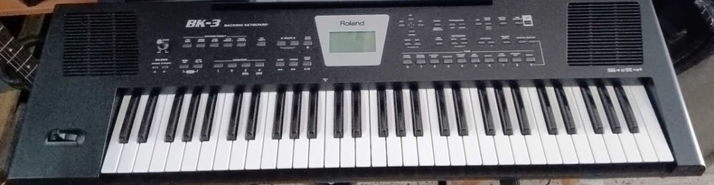 Teclado Roland BK3 para TROCAR