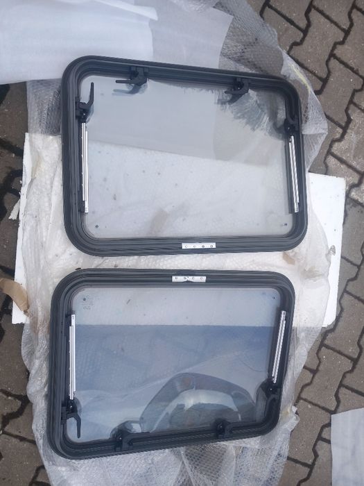Kamper, przyczepa, nowe okno powystawowe  otwor 52x70