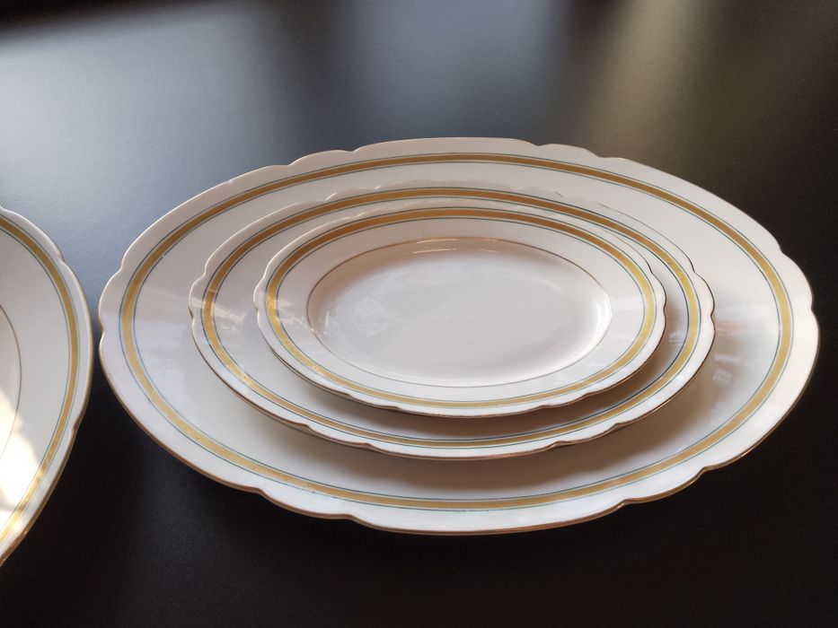 4 porcelanowe półmiski Ćmielów