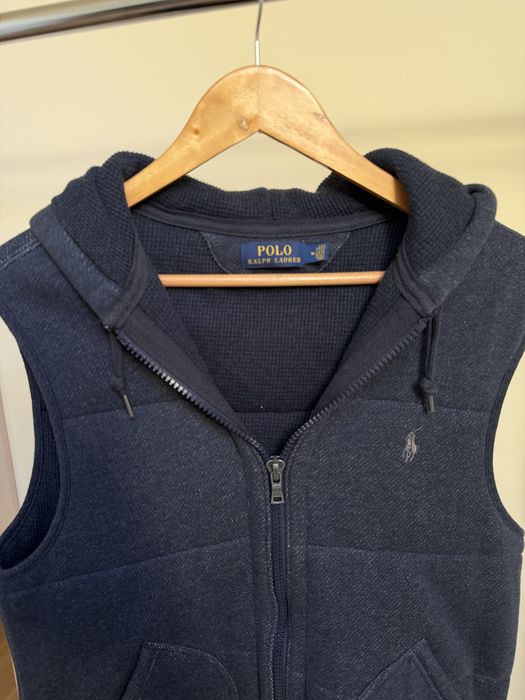 Жилет-худі Polo Ralph Lauren, темно-синій, M