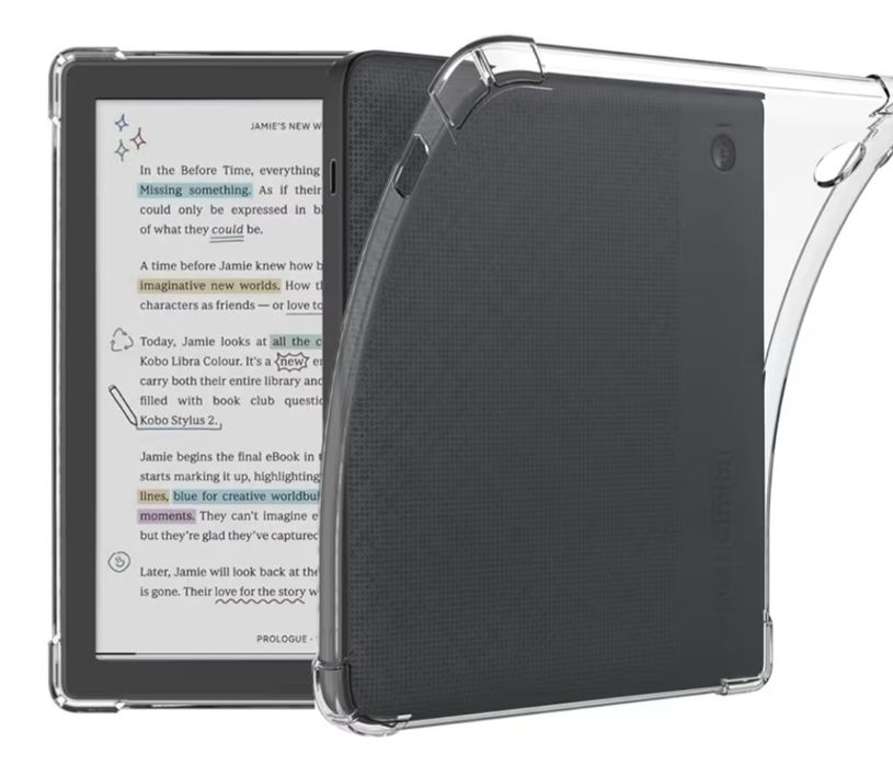 Capa 7'' Transparente Kobo Libra 2