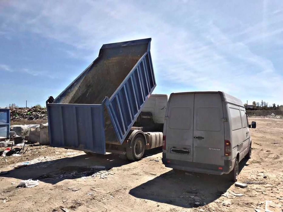 Вивіз будівельного сміття | Вантажні перевезення Бус таксі | Вивіз бою