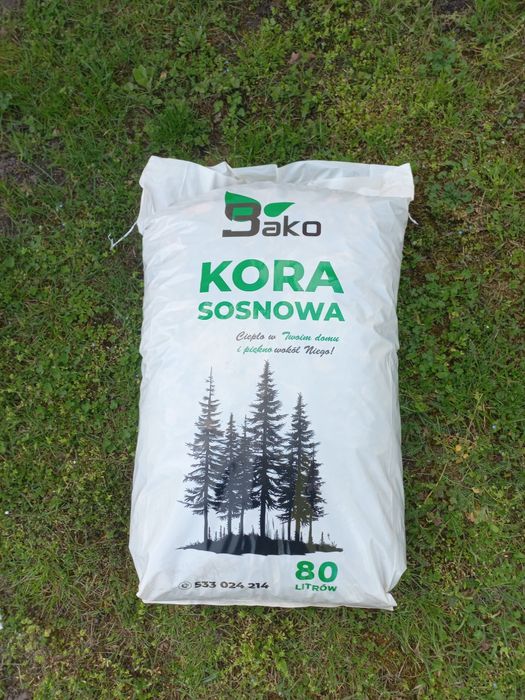 Kora drzewna, sosnowa, ogrodowa. Bako-Lubelska 74a
