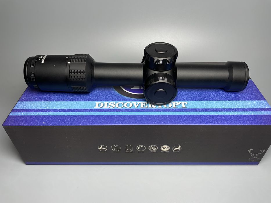 Оптический прицел Discovery ED-AR 1-6x24 FFP Загонник оптичний приціл