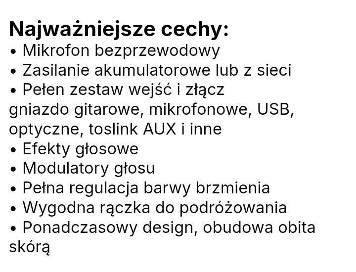 Tonsil magna głośnik