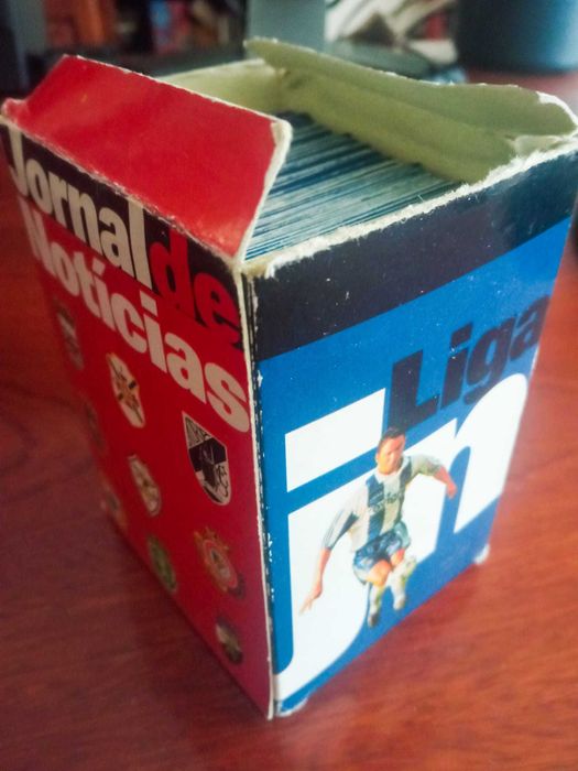18 baralhos de Cartas Liga JN da época 97/98