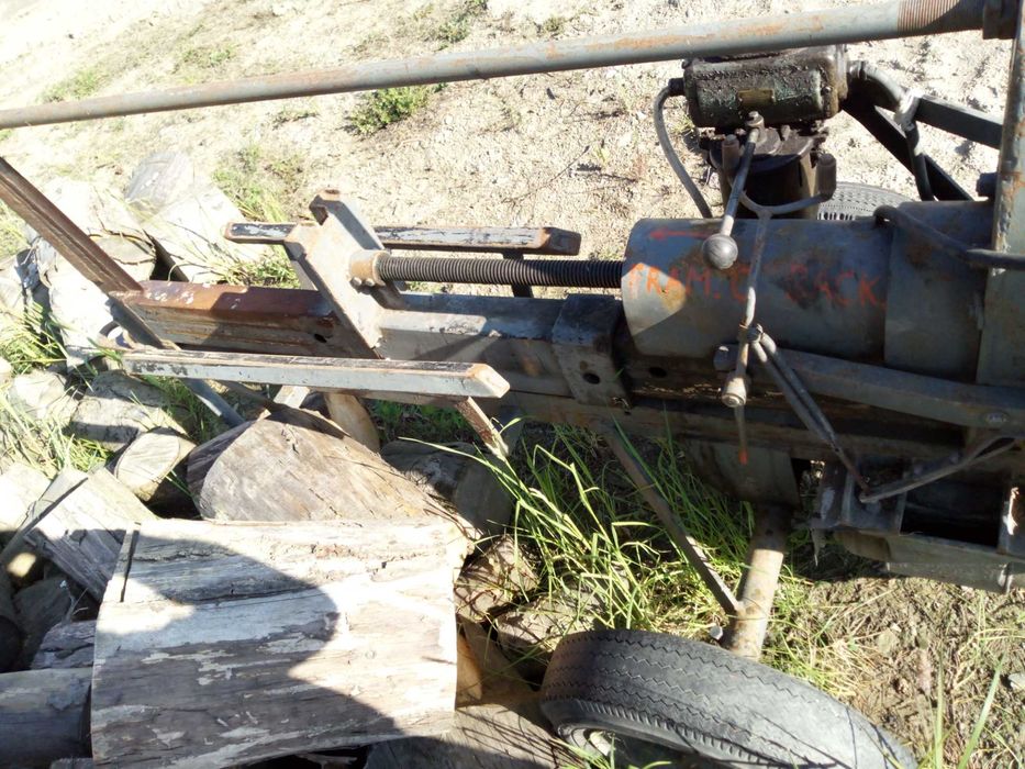 Łuparka do drewna, holzgas