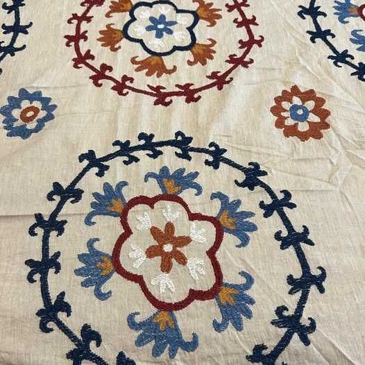 Capa de edredão e fronhas / Embroidered Duvet Cover