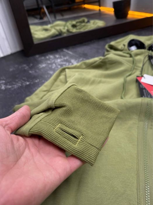 Зіп Худі C.P. Company Zip Hoodie Хакі
