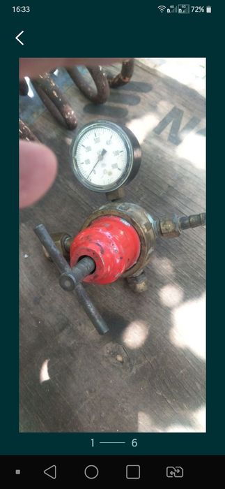 Редуктор для кислорода ацетилена пропана