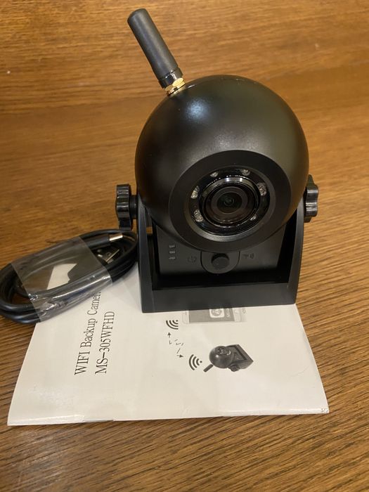 Паркувальна WiFi камера заднього виду IP68. ІЧ-камера нічного бачення