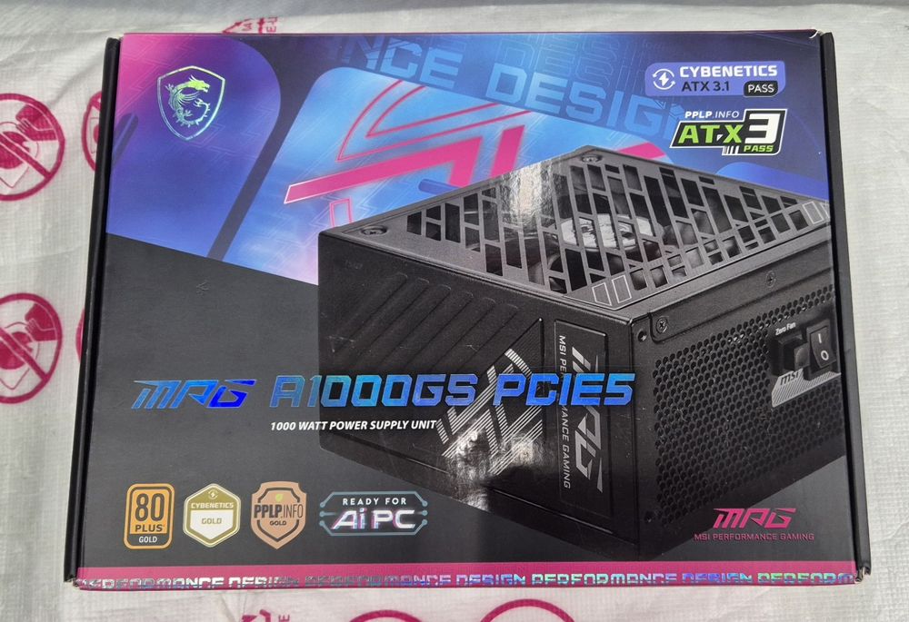 Блок питания MSI MPG A1000GS PCIE5