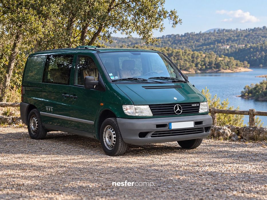 Mercedes-Benz Vito Autocaravana- estilo Westfalia construção- 4 lugares