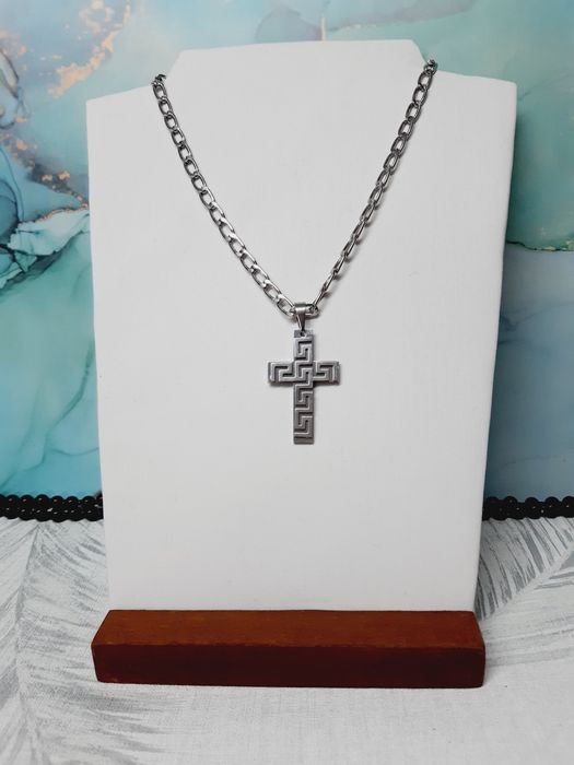 Colar/corrente para homem ou jovem,  cor prata