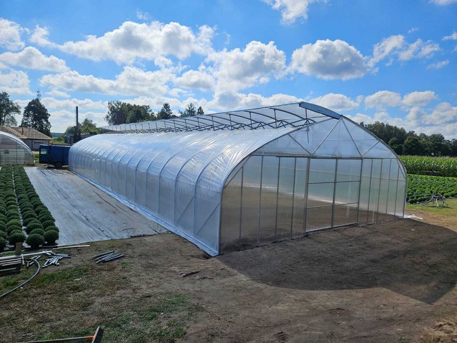 konstrukcja tunelu foliowego, tunel foliowy 10 x 30 x 4,2