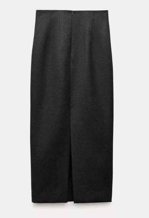 Юбка карандаш шерстяная, спідниця олівець Zara,