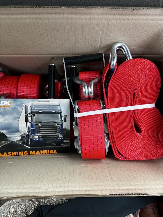 Ремені Кріплення Вантажа Європейського виробництва. 9.0 метрів . 5 тон