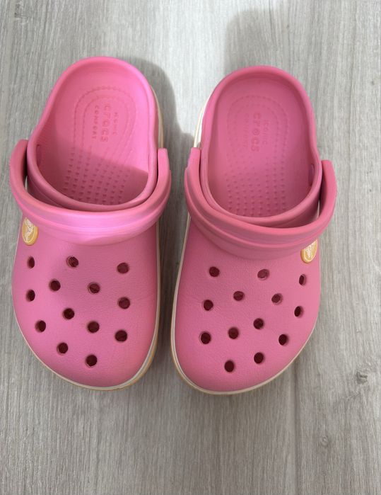дитячі сабо Crocs Crocband Kids  для дівчинки