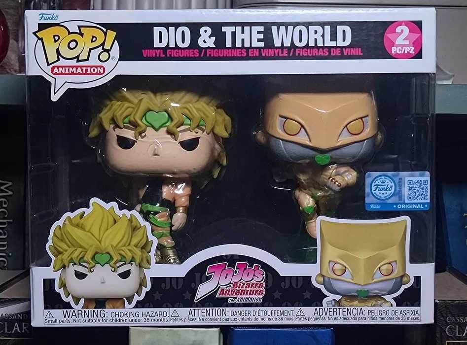 Funko Pop Jojo Bizarre Adventure Dio & The World